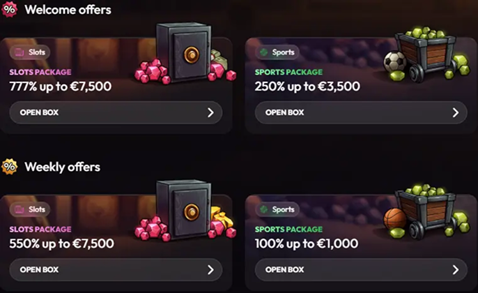 mad casino bonus